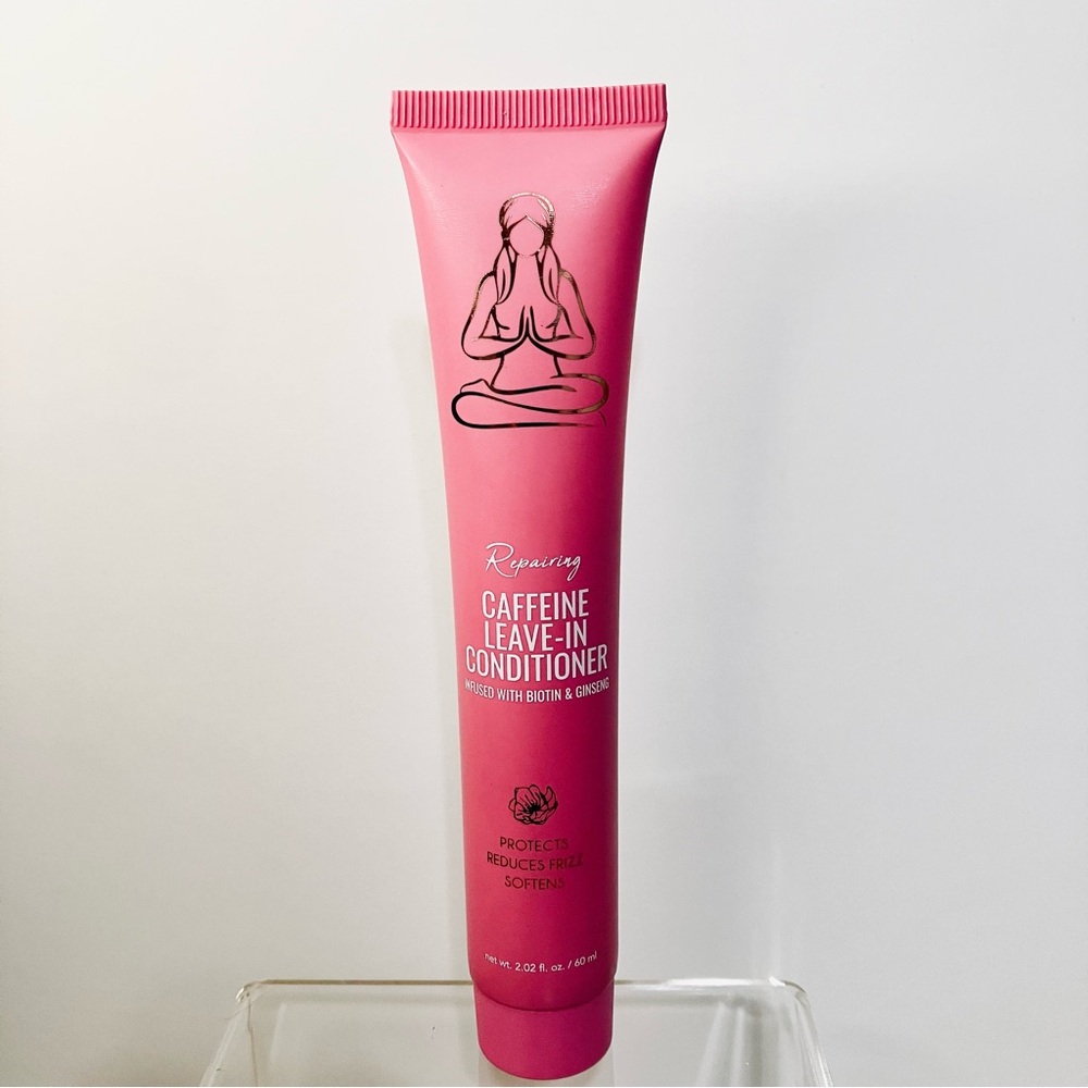 Karma Beauty Repairing Caffeine Leave-In Conditioner.